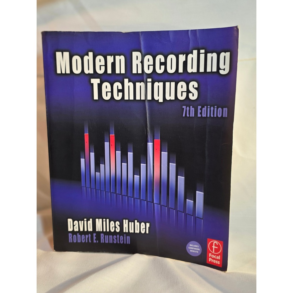 Modern Recording Techniques 7th Edition David Miles Huber Audio Production Book